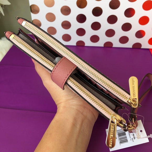 🌹Michael Kors Jet Set Travel Double Zipper Ballet - Picture 8 of 8